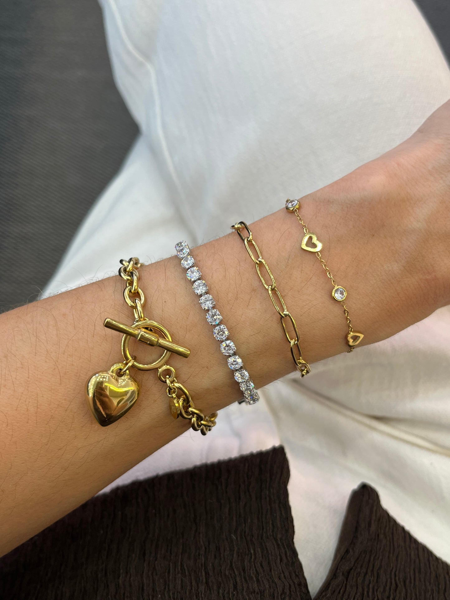 Paperclip bracelet