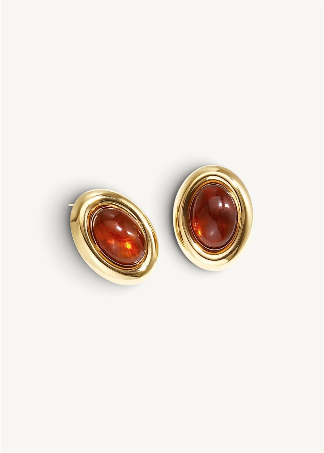 Amber earrings