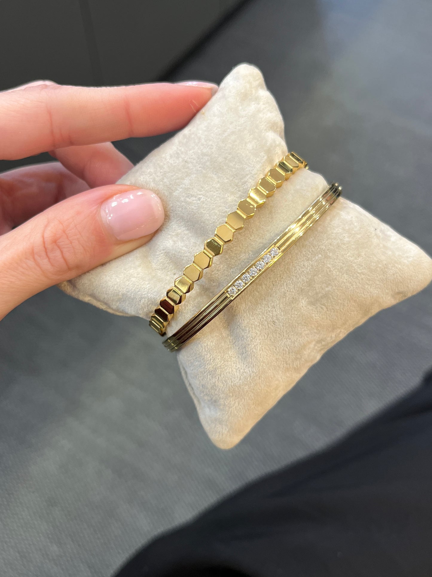 Hexagon bracelet
