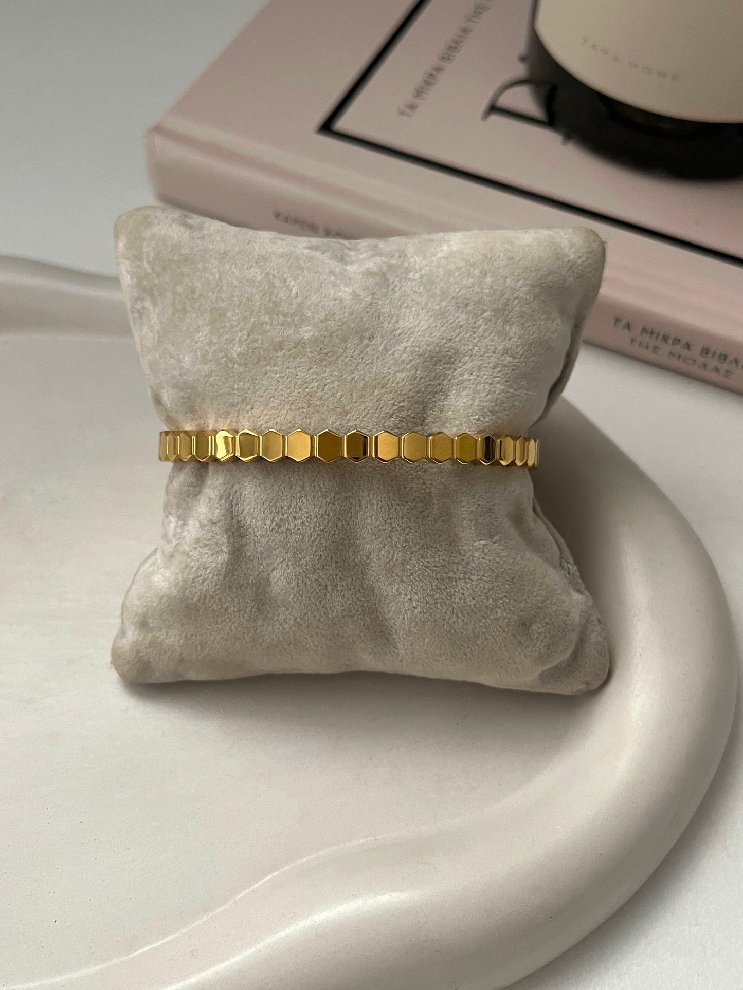 Hexagon bracelet