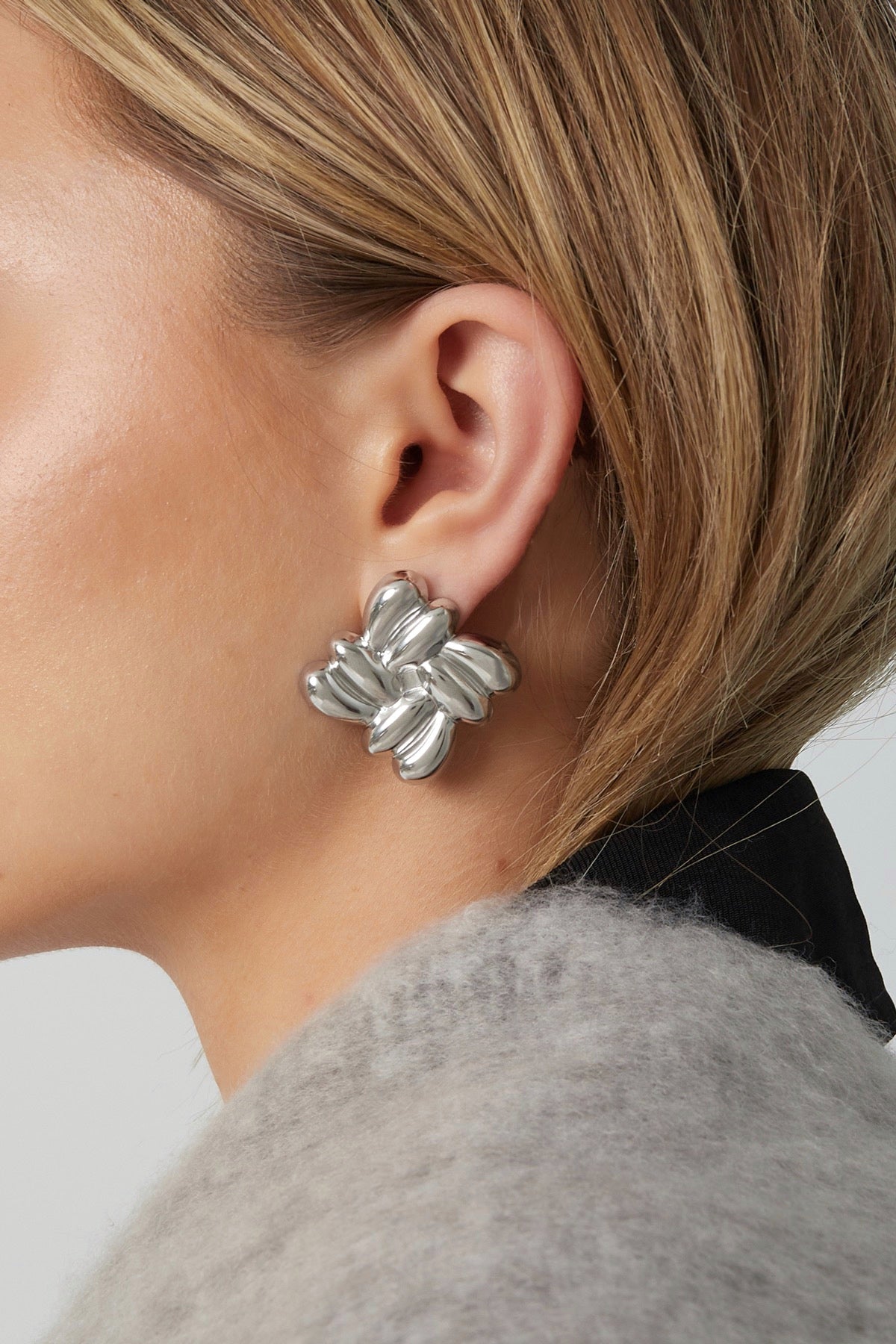 Mirabella silver earrings
