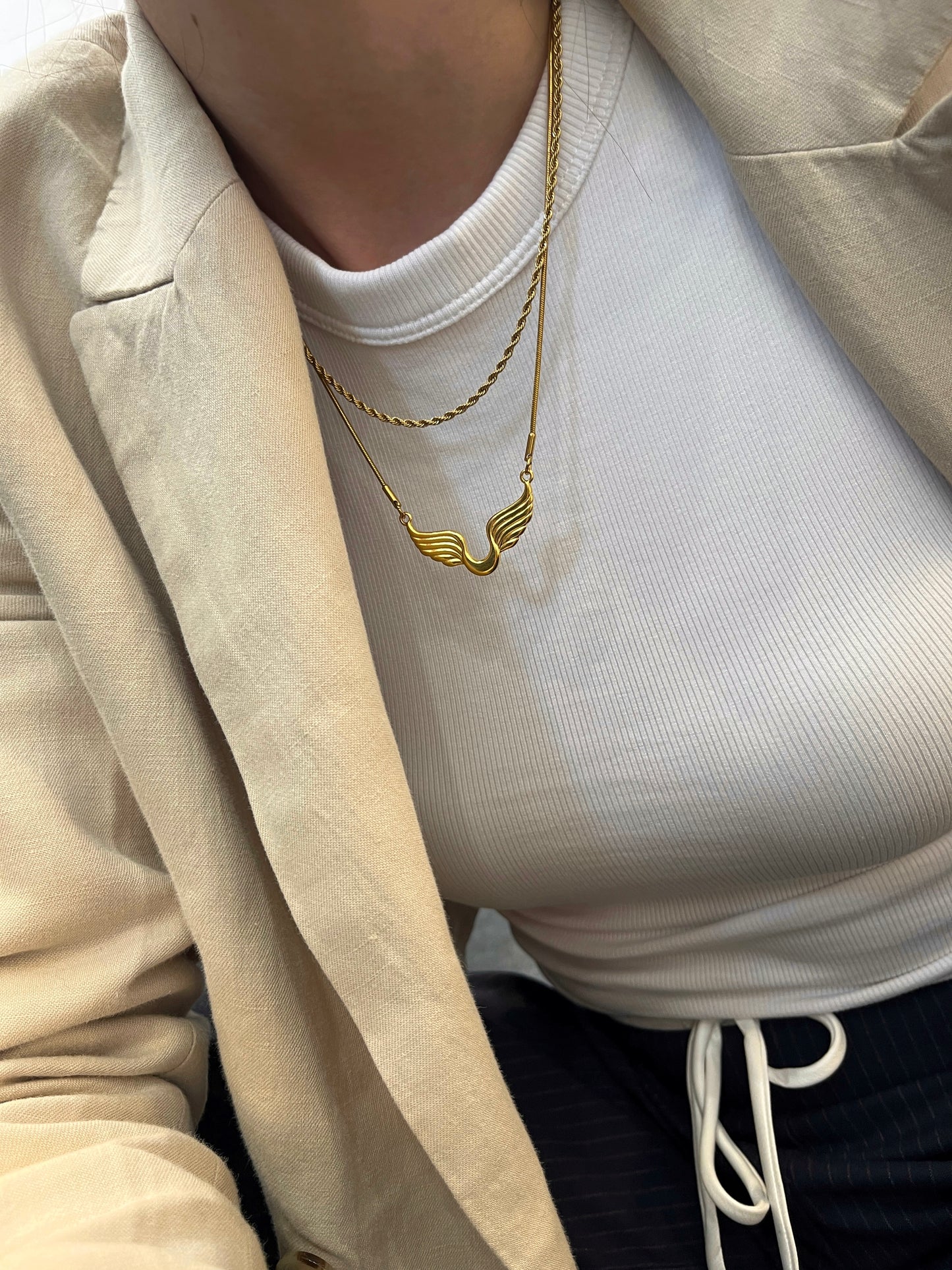 Angel necklace