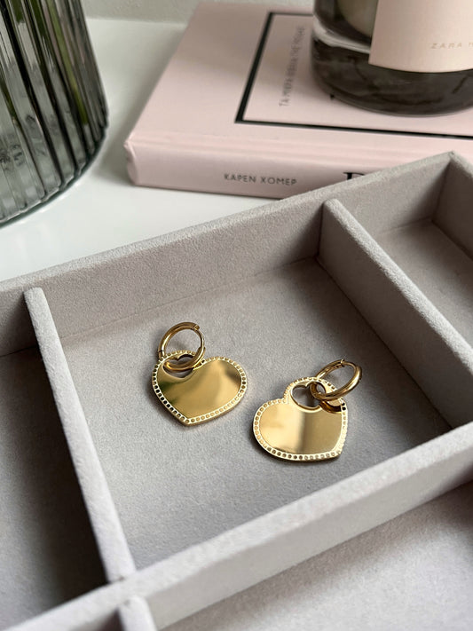 Amor earrings Gold